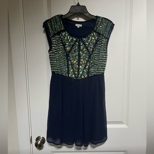 River island dress, beaded and in great condition